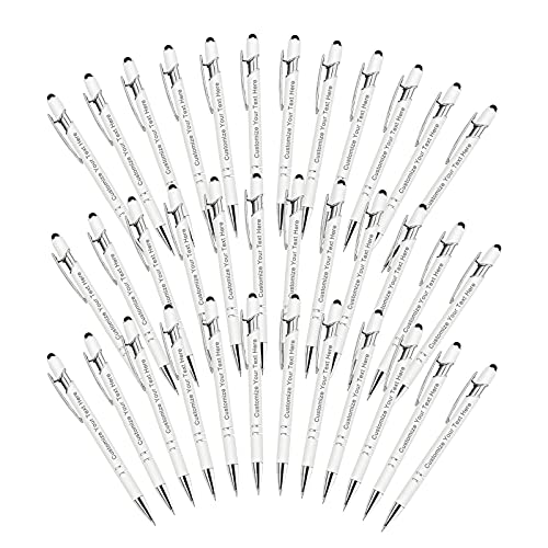 Qingxily Personalisiert Kugelschreiber mit Gravur Hochwertig Personalisierter Metall Stylus Stift Soft-Touch-Kugelschreiber mit Namen Für Mädchen Männer Vielschreiber Schule Büro-36 Stück Qingxily Personalisiert Kugelschreiber mit Gravur Hochwertig Personalisierter Metall Stylus Stift Soft-Touch-Kugelschreiber mit Namen Für Mädchen Männer Vielschreiber Schule Büro-36 Stück von Qingxily