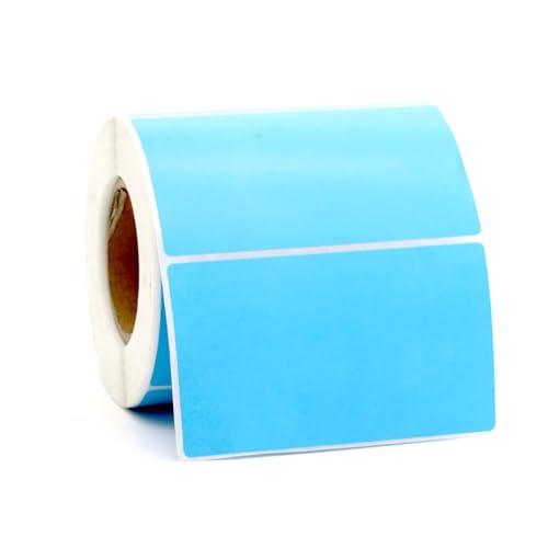Qinlenyan Direct Thermo-Etiketten, selbstklebend, quadratisch, für Thermodrucker, Mehrzweck-Etiketten, reißfest, für QR-Code, Namensschild, 1 Rolle, 60 mm Qinlenyan Direct Thermo-Etiketten, selbstklebend, quadratisch, für Thermodrucker, Mehrzweck-Etiketten, reißfest, für QR-Code, Namensschild, 1 Rolle, 60 mm von Qinlenyan