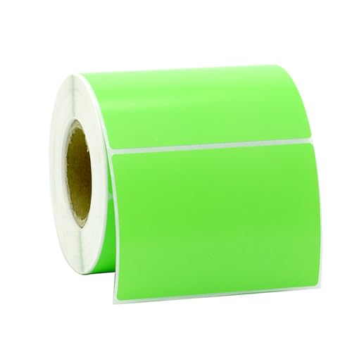Qinlenyan Direct Thermo-Etiketten, selbstklebend, quadratisch, für Thermodrucker, Mehrzweck-Etiketten, reißfest, für QR-Code, Namensschild, 1 Rolle, 60 mm Qinlenyan Direct Thermo-Etiketten, selbstklebend, quadratisch, für Thermodrucker, Mehrzweck-Etiketten, reißfest, für QR-Code, Namensschild, 1 Rolle, 60 mm von Qinlenyan