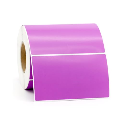 Qinlenyan Direct Thermo-Etiketten, selbstklebend, quadratisch, für Thermodrucker, Mehrzweck-Etiketten, reißfest, für QR-Code, Namensschild, 1 Rolle, 60 mm Qinlenyan Direct Thermo-Etiketten, selbstklebend, quadratisch, für Thermodrucker, Mehrzweck-Etiketten, reißfest, für QR-Code, Namensschild, 1 Rolle, 60 mm von Qinlenyan