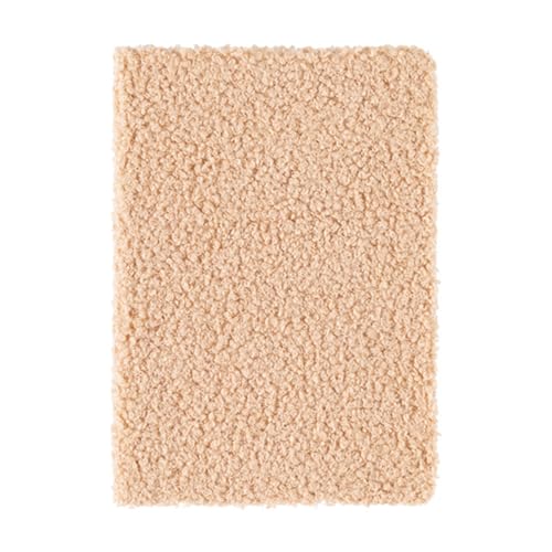 Qinlenyan Dotted Journal Notebook A5 Journal Notebook for Women Men Imitation Lamb Denim Cover 160 GSM Thick Paper Weekly Planner Writing Journal for Business Work School Note Taking Brown von Qinlenyan