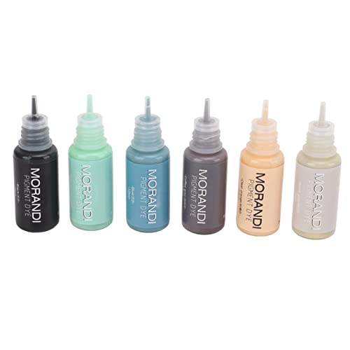 Qinlorgo Flüssige Epoxidharzfarbe, UV-Kunstharz, 6 Farben, Pigment aus Epoxidharz, für handgefertigte Dekorationen aus Harz Qinlorgo Flüssige Epoxidharzfarbe, UV-Kunstharz, 6 Farben, Pigment aus Epoxidharz, für handgefertigte Dekorationen aus Harz von Qinlorgo