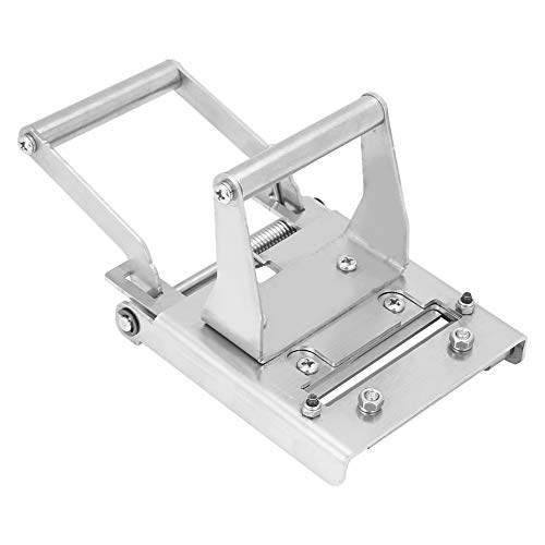 Hand Endschneider, Tragbarer Endschneider aus Edelstahl für Kantenanleimung Silbernes Aussehen, horizontales Design, kompakt und praktisch für gerades rundes Finish Hand Endschneider, Tragbarer Endschneider aus Edelstahl für Kantenanleimung Silbernes Aussehen, horizontales Design, kompakt und praktisch für gerades rundes Finish von Qinlorgo