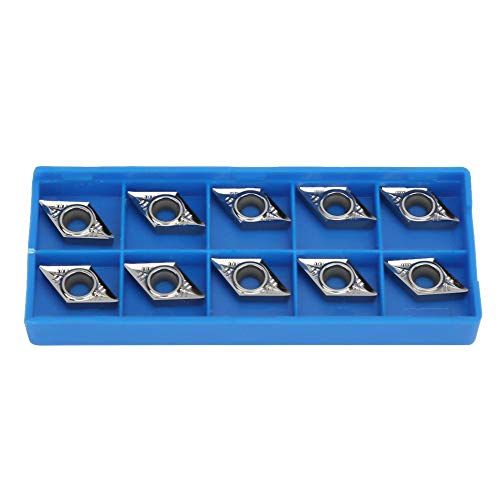 Qinlorgo 10 Stück DCGT11T304-AK H01 / DCGT32.51-AK H01 CNC-Einsätze Klinge Cutter Drehmaschine Drehwerkzeug Qinlorgo 10 Stück DCGT11T304-AK H01 / DCGT32.51-AK H01 CNC-Einsätze Klinge Cutter Drehmaschine Drehwerkzeug von Qinlorgo