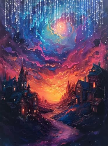 5D Diamond Painting Abstrakt Diamant Painting Bilder Wolke DIY Eckige Full Drill Diamant Stickerei Malerei Kits, Mosaikherstellung Basteln Mädchen Geschenk Set für Kinder Haus Wanddeko 50x70 cm Q4-68 5D Diamond Painting Abstrakt Diamant Painting Bilder Wolke DIY Eckige Full Drill Diamant Stickerei Malerei Kits, Mosaikherstellung Basteln Mädchen Geschenk Set für Kinder Haus Wanddeko 50x70 cm Q4-68 von Qinqhuag