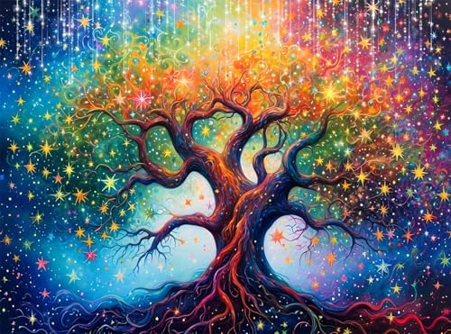 5D Diamond Painting Baum Diamant Painting Bilder Berg DIY Runden Full Drill Diamant Malerei Cross Stickerei Malerei Kits, Mosaik Basteln Mädchen Geschenk Set für Kinder Haus Wanddeko 40x50 cm Q4-30 5D Diamond Painting Baum Diamant Painting Bilder Berg DIY Runden Full Drill Diamant Malerei Cross Stickerei Malerei Kits, Mosaik Basteln Mädchen Geschenk Set für Kinder Haus Wanddeko 40x50 cm Q4-30 von Qinqhuag