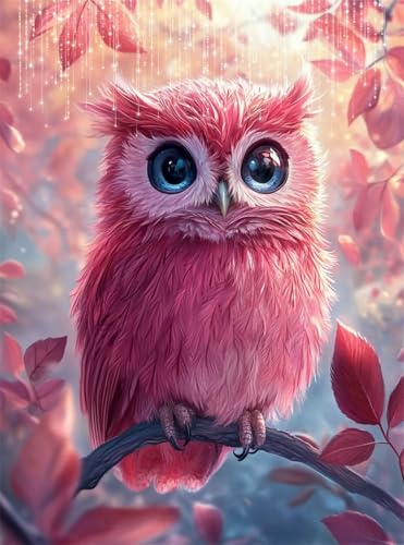 5D Diamond Painting Eule Diamant Painting Bilder Baum DIY Eckige Full Drill Diamant Stickerei Malerei Kits, Mosaikherstellung Basteln Mädchen Geschenk Set für Kinder Haus Wanddeko 50x70 cm Q4-132 5D Diamond Painting Eule Diamant Painting Bilder Baum DIY Eckige Full Drill Diamant Stickerei Malerei Kits, Mosaikherstellung Basteln Mädchen Geschenk Set für Kinder Haus Wanddeko 50x70 cm Q4-132 von Qinqhuag