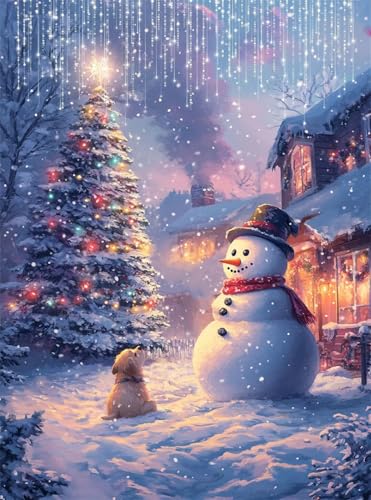 5D Diamond Painting Weihnachten Diamant Painting Bilder Landschaft DIY Eckige Full Drill Diamant Stickerei Malerei Kits, Mosaik Basteln Mädchen Geschenk Set für Kinder Haus Wanddeko 50x70 cm Q4-120 5D Diamond Painting Weihnachten Diamant Painting Bilder Landschaft DIY Eckige Full Drill Diamant Stickerei Malerei Kits, Mosaik Basteln Mädchen Geschenk Set für Kinder Haus Wanddeko 50x70 cm Q4-120 von Qinqhuag