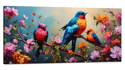 Malen nach Zahlen Papagei Malen nach Zahlen Erwachsene Groß 40x80cm, Paint by Numbers Tier Malen nach Zahlen ab 9 jahre, DlY Handgemalt Ölgemälde Knitterfreie Leinwand Bastelset, Deko Wohnzimmer Q-646 Malen nach Zahlen Papagei Malen nach Zahlen Erwachsene Groß 40x80cm, Paint by Numbers Tier Malen nach Zahlen ab 9 jahre, DlY Handgemalt Ölgemälde Knitterfreie Leinwand Bastelset, Deko Wohnzimmer Q-646 von Qinqhuag