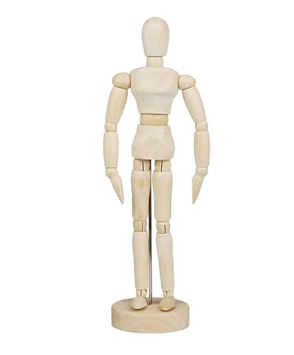 Gliederpuppe,8 Zoll Hölz Modellpuppe Solo Goya Mannequins mit Gelenken Holzpuppe für Desktop Dekoration dekorative Kunstwerke Körper Zeichnung Malerei Gliederpuppe,8 Zoll Hölz Modellpuppe Solo Goya Mannequins mit Gelenken Holzpuppe für Desktop Dekoration dekorative Kunstwerke Körper Zeichnung Malerei von Qinsky