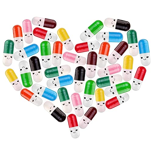 Qinsky Kapselbriefe,199 Pcs Informationskapselbrief Nachricht Kapselflasche Postbriefkapsel Geschenke für Liebhaber und Freunde von Qinsky