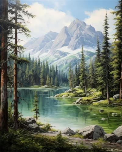 Diamond Painting Erwachsene Landschaft - Diamant Painting Set Bilder - Basteln Erwachsene - Diamond Art Erwachsene - DIY Diamant Kunst Malerei Stickerei Set Kreuzstich Bilder Home Wand Dekor 30x40cm Diamond Painting Erwachsene Landschaft - Diamant Painting Set Bilder - Basteln Erwachsene - Diamond Art Erwachsene - DIY Diamant Kunst Malerei Stickerei Set Kreuzstich Bilder Home Wand Dekor 30x40cm von Qiukoo