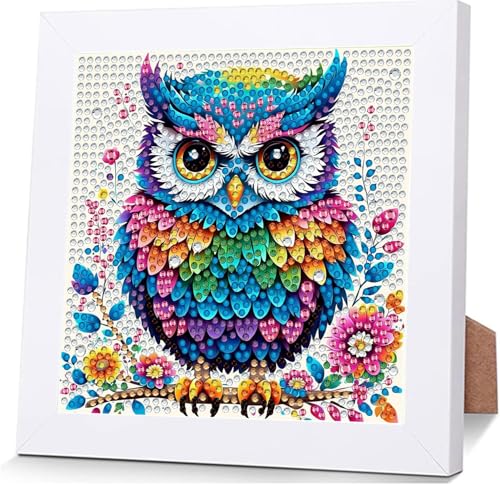 Qiukoo Diamond Painting Kinder mit Rahmen Bastelset Kinder ab 4 Jahre Mädchen Junge Diamant Painting Bilder Kleine Geschenke Mädchen 4 5 6 7 8 9 10 11 12 jahre Qiukoo Diamond Painting Kinder mit Rahmen Bastelset Kinder ab 4 Jahre Mädchen Junge Diamant Painting Bilder Kleine Geschenke Mädchen 4 5 6 7 8 9 10 11 12 jahre von Qiukoo