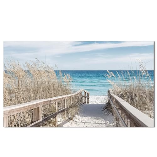 Qiukoo Malen nach Zahlen Erwachsene Landschaft 40 x 70 cm Leinwand ohne Rahmen malen nach zahlen Set zum malen für basteln erwachsene paint by numbers kreativ set für erwachsene DIY Geschenkidee von Qiukoo