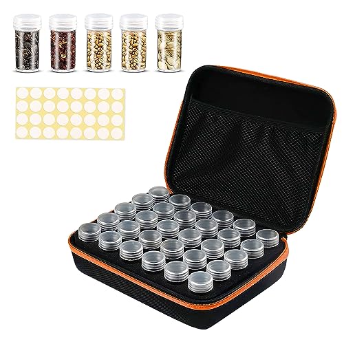 Qivine 30 Slots Saatgut Aufbewahrungsbox, Samen Organizer mit Etikettenaufklebern, Diamond Painting Zubehör Seed Aufbewahrung für Tomatensamen, Kräuter Samen, Gemüsesamen Qivine 30 Slots Saatgut Aufbewahrungsbox, Samen Organizer mit Etikettenaufklebern, Diamond Painting Zubehör Seed Aufbewahrung für Tomatensamen, Kräuter Samen, Gemüsesamen von Qivine
