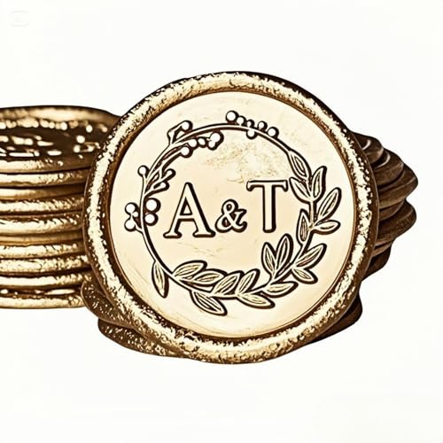 Personalisierte Wachssiegel-Aufkleber, Name/Logo, benutzerdefinierte Wachssiegel-Aufkleber, selbstklebend, für Hochzeitseinladungen, Briefe, Umschläge und Geschenke Personalisierte Wachssiegel-Aufkleber, Name/Logo, benutzerdefinierte Wachssiegel-Aufkleber, selbstklebend, für Hochzeitseinladungen, Briefe, Umschläge und Geschenke von Qivlora