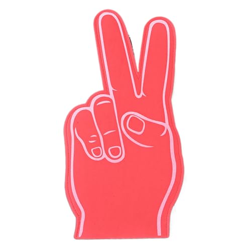Qiwieod Schaumstoff-Finger, 46 Cm, Riesenschaumfinger, Riesige Schaumfinger, Zeigefinger Für Sport-Fans, Inspirierend Für Sportveranstaltungen, Cheerleading Für Leichtathletiksport Eventsspiele Qiwieod Schaumstoff-Finger, 46 Cm, Riesenschaumfinger, Riesige Schaumfinger, Zeigefinger Für Sport-Fans, Inspirierend Für Sportveranstaltungen, Cheerleading Für Leichtathletiksport Eventsspiele von Qiwieod