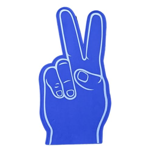 Qiwieod Schaumstoff-Finger, 46 Cm, Riesenschaumfinger, Riesige Schaumfinger, Zeigefinger Für Sport-Fans, Inspirierend Für Sportveranstaltungen, Cheerleading Für Leichtathletiksport Eventsspiele Qiwieod Schaumstoff-Finger, 46 Cm, Riesenschaumfinger, Riesige Schaumfinger, Zeigefinger Für Sport-Fans, Inspirierend Für Sportveranstaltungen, Cheerleading Für Leichtathletiksport Eventsspiele von Qiwieod