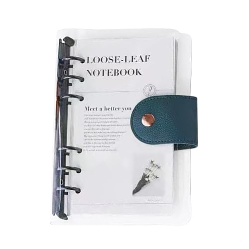 A6 Ringbuch - Durchsichtiger 6 Ring A6 Planer,Jahres Notizblock Für Workout Studium Geburtstag Homeoffice Mental Lesen Urlaub Gewohnheit,Aufgaben Party Zuhause Gesundheit Planung A6 Ringbuch - Durchsichtiger 6 Ring A6 Planer,Jahres Notizblock Für Workout Studium Geburtstag Homeoffice Mental Lesen Urlaub Gewohnheit,Aufgaben Party Zuhause Gesundheit Planung von Qizeroty
