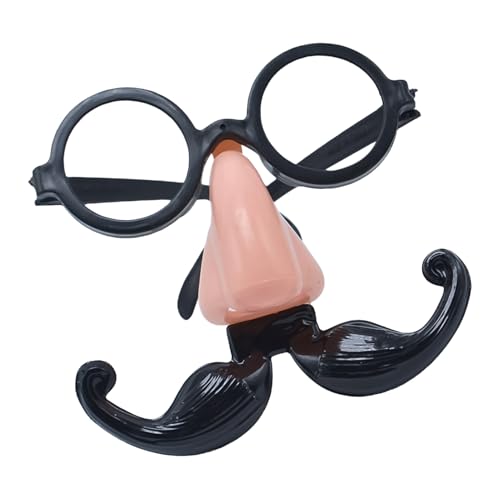Qizeroty Halloween Verkleidung Brille, lustige Kinder Nasenbrille, lustige Nase Augenbrauen Performance Requisite und Accessoire für Halloween Party Cosplay Dekoration, Kostümfoto Kopfbedeckung Qizeroty Halloween Verkleidung Brille, lustige Kinder Nasenbrille, lustige Nase Augenbrauen Performance Requisite und Accessoire für Halloween Party Cosplay Dekoration, Kostümfoto Kopfbedeckung von Qizeroty