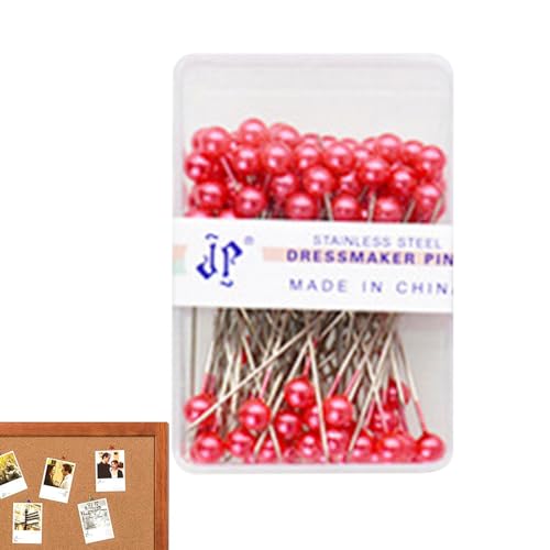 Stecknadeln Mit Kopf, Stecknadeln Für Stoff, 40 Mm Stecknadeln Mit Etui, Für Schneidereien, Kleidungsdesign, Brautkleid-Befestigung, Perückenherstellung, Kleiderwand-Befestigung Stecknadeln Mit Kopf, Stecknadeln Für Stoff, 40 Mm Stecknadeln Mit Etui, Für Schneidereien, Kleidungsdesign, Brautkleid-Befestigung, Perückenherstellung, Kleiderwand-Befestigung von Qizeroty