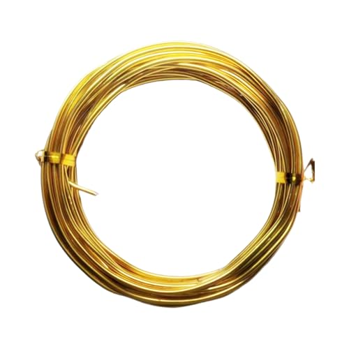Qkbuza Aluminiumdraht Für Basteln - Biegsamer Schmuckdraht für Schmuckherstellung - Zubehör Für Armband Halskette Schmucksteinwickeln Perlenarbeiten Qkbuza Aluminiumdraht Für Basteln - Biegsamer Schmuckdraht für Schmuckherstellung - Zubehör Für Armband Halskette Schmucksteinwickeln Perlenarbeiten von Qkbuza