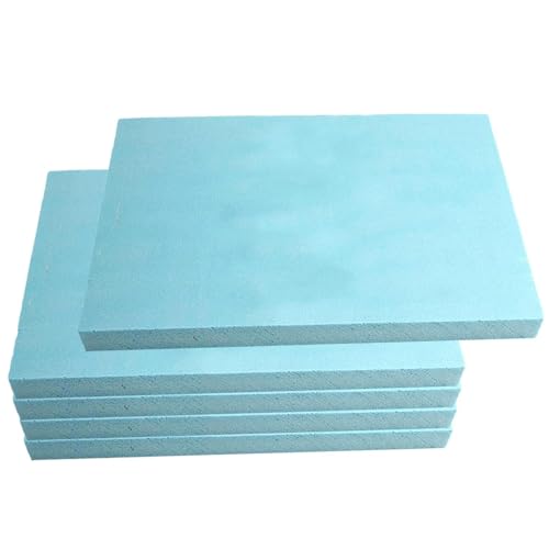 5pcs Hochdichte -Schaumstoffplatten 11.8x7.9x0.8in, glatte Polystyrolblöcke für DIY -Handwerk und Modellierung, Schaum mit hoher Dichte, Blatt 5pcs Hochdichte -Schaumstoffplatten 11.8x7.9x0.8in, glatte Polystyrolblöcke für DIY -Handwerk und Modellierung, Schaum mit hoher Dichte, Blatt von QmjdDymx
