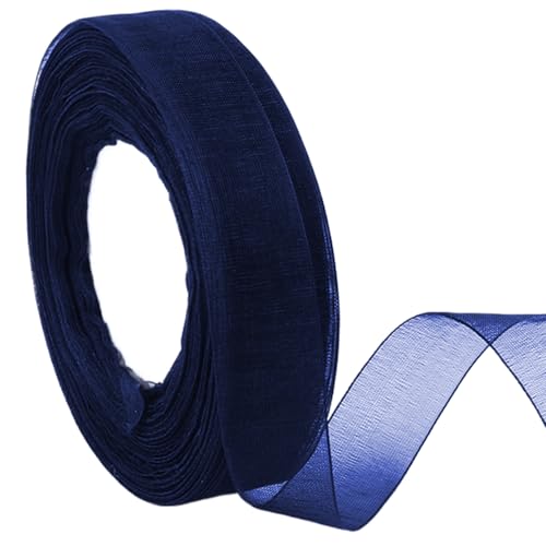 Bieres Band für Geschenkverpackung, 1x50 Yards Dunkelblau breites Band, DIY -Party -Dekor für Valentinstags Hochzeitsfeindlichkeit, für Geschenkverpackung Bieres Band für Geschenkverpackung, 1x50 Yards Dunkelblau breites Band, DIY -Party -Dekor für Valentinstags Hochzeitsfeindlichkeit, für Geschenkverpackung von QmjdDymx