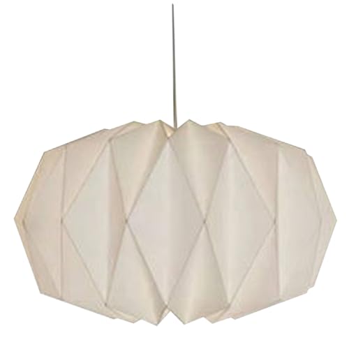 PapierLampenschirme für Deckenleuchten, Boho-Papierlampenschirm, nordische Origami-Papierlampenschirme, faltbare Deckenlampenschirme, dekoratives Kunsthandwerk für Bauernhaus, Küche Dekor, Typ 3 PapierLampenschirme für Deckenleuchten, Boho-Papierlampenschirm, nordische Origami-Papierlampenschirme, faltbare Deckenlampenschirme, dekoratives Kunsthandwerk für Bauernhaus, Küche Dekor, Typ 3 von QmjdDymx