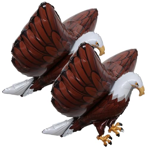 QmjdDymx Aufblasbarer Adler, 2pcs 3D aufblasbare Adlerballons, 33x27 patriotisches Vogeldekor für den 4. Juli, Babypartys, Geburtstage QmjdDymx Aufblasbarer Adler, 2pcs 3D aufblasbare Adlerballons, 33x27 patriotisches Vogeldekor für den 4. Juli, Babypartys, Geburtstage von QmjdDymx
