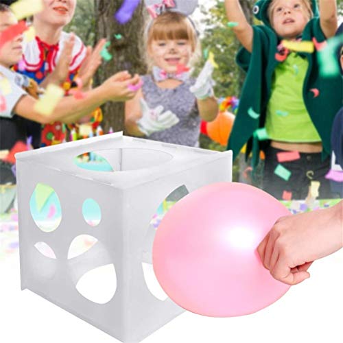 QoFina DIY Ballon Messwerkzeug Ballon Sizer Box -Kalibriergerät zur Messung von Ballon-Größen, für Geburtstag Feier Hochzeit Feier Dekorationen von QoFina