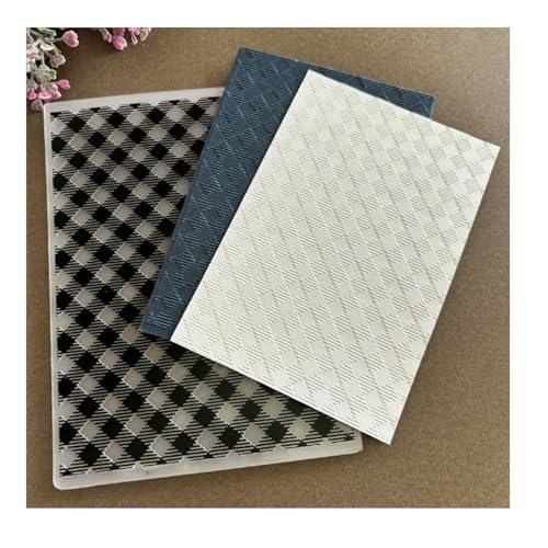 Qoiseys 2D-Box-Punkte-Kunststoff-Prägeschablone für Kartenherstellung, Prägeschablone, Papierkarte für DIY, Scrapbooking, Fotoalbum, Karten, Papierbasteln, Dekoration (01) von Qoiseys