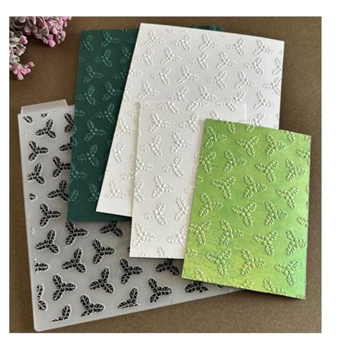 Qoiseys 2D-Box-Punkte-Kunststoff-Prägeschablone für Kartenherstellung, Prägeschablone, Papierkarte für DIY, Scrapbooking, Fotoalbum, Karten, Papierbasteln, Dekoration (03) von Qoiseys