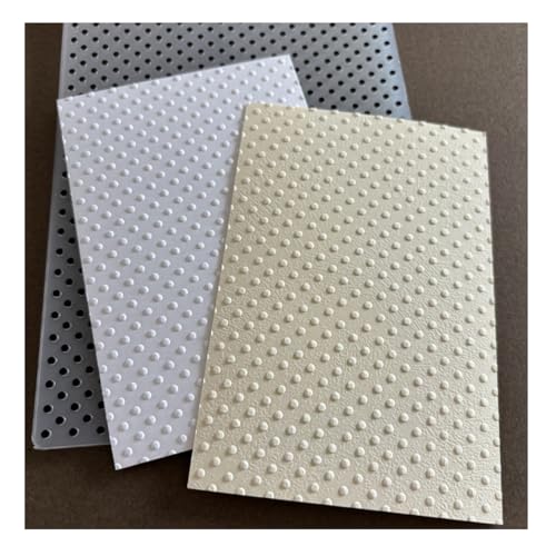 Qoiseys 2D-Box-Punkte-Kunststoff-Prägeschablone für Kartenherstellung, Prägeschablone, Papierkarte für DIY, Scrapbooking, Fotoalbum, Karten, Papierbasteln, Dekoration (04) von Qoiseys