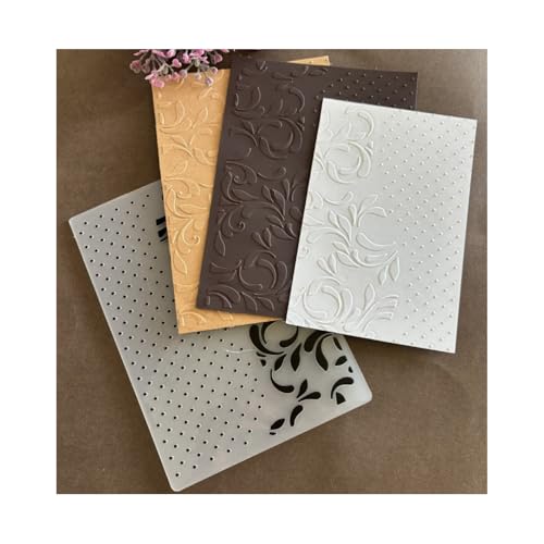 Qoiseys 2D-Prägeschablone aus Kunststoff, Motiv: Blumenkranz, Baum, zur Kartenherstellung, Prägeschablone, Papierkarte für Bastelarbeiten, Scrapbooking, Fotoalbum, Karten, Papierbasteln, Dekoration Qoiseys 2D-Prägeschablone aus Kunststoff, Motiv: Blumenkranz, Baum, zur Kartenherstellung, Prägeschablone, Papierkarte für Bastelarbeiten, Scrapbooking, Fotoalbum, Karten, Papierbasteln, Dekoration von Qoiseys