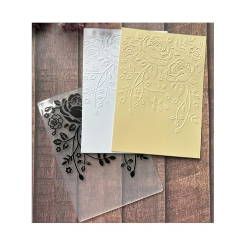 Qoiseys 2D-Prägeschablone aus Kunststoff, Motiv: Blumenkranz, Baum, zur Kartenherstellung, Prägeschablone, Papierkarte für Bastelarbeiten, Scrapbooking, Fotoalbum, Karten, Papierbasteln, Dekoration Qoiseys 2D-Prägeschablone aus Kunststoff, Motiv: Blumenkranz, Baum, zur Kartenherstellung, Prägeschablone, Papierkarte für Bastelarbeiten, Scrapbooking, Fotoalbum, Karten, Papierbasteln, Dekoration von Qoiseys