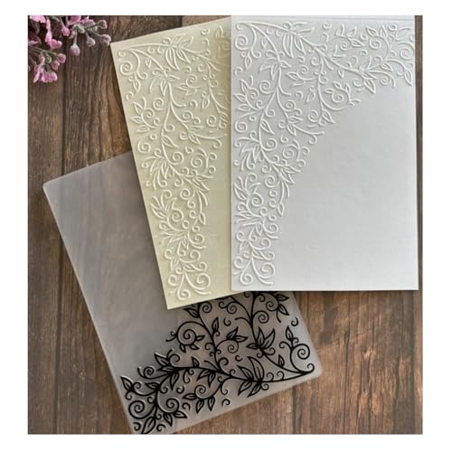 Qoiseys 2D-Prägeschablone aus Kunststoff, Motiv: Blumenkranz, Baum, zur Kartenherstellung, Prägeschablone, Papierkarte für Bastelarbeiten, Scrapbooking, Fotoalbum, Karten, Papierbasteln, Dekoration Qoiseys 2D-Prägeschablone aus Kunststoff, Motiv: Blumenkranz, Baum, zur Kartenherstellung, Prägeschablone, Papierkarte für Bastelarbeiten, Scrapbooking, Fotoalbum, Karten, Papierbasteln, Dekoration von Qoiseys