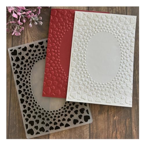 Qoiseys 2D-Prägeschablone aus Kunststoff, Motiv: Blumenkranz, Baum, zur Kartenherstellung, Prägeschablone, Papierkarte für Bastelarbeiten, Scrapbooking, Fotoalbum, Karten, Papierbasteln, Dekoration Qoiseys 2D-Prägeschablone aus Kunststoff, Motiv: Blumenkranz, Baum, zur Kartenherstellung, Prägeschablone, Papierkarte für Bastelarbeiten, Scrapbooking, Fotoalbum, Karten, Papierbasteln, Dekoration von Qoiseys