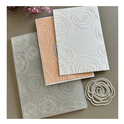 Qoiseys 2D-Sonnenblumen, Chrysanthemen, Rosen, Tulpen, Kunststoff-Prägeschablonen für Kartenherstellung, Prägeschablone, Papierkarte für DIY, Scrapbooking, Fotoalbum, Karten, Papierbasteldekoration Qoiseys 2D-Sonnenblumen, Chrysanthemen, Rosen, Tulpen, Kunststoff-Prägeschablonen für Kartenherstellung, Prägeschablone, Papierkarte für DIY, Scrapbooking, Fotoalbum, Karten, Papierbasteldekoration von Qoiseys