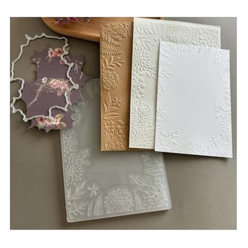 Qoiseys 2D-Sonnenblumen, Chrysanthemen, Rosen, Tulpen, Kunststoff-Prägeschablonen für Kartenherstellung, Prägeschablone, Papierkarte für DIY, Scrapbooking, Fotoalbum, Karten, Papierbasteldekoration Qoiseys 2D-Sonnenblumen, Chrysanthemen, Rosen, Tulpen, Kunststoff-Prägeschablonen für Kartenherstellung, Prägeschablone, Papierkarte für DIY, Scrapbooking, Fotoalbum, Karten, Papierbasteldekoration von Qoiseys