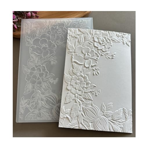 Qoiseys 3D-Blumen-Prägeschablone aus Kunststoff für Kartenherstellung, Prägeschablone, Papierkarten-Prägeschablone für Bastelarbeiten, Scrapbooking, Fotoalbum, Karten, Papierbasteldekoration Qoiseys 3D-Blumen-Prägeschablone aus Kunststoff für Kartenherstellung, Prägeschablone, Papierkarten-Prägeschablone für Bastelarbeiten, Scrapbooking, Fotoalbum, Karten, Papierbasteldekoration von Qoiseys