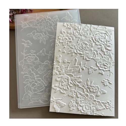 Qoiseys 3D-Blumen-Prägeschablone aus Kunststoff für Kartenherstellung, Prägeschablone, Papierkarten-Prägeschablone für Bastelarbeiten, Scrapbooking, Fotoalbum, Karten, Papierbasteldekoration Qoiseys 3D-Blumen-Prägeschablone aus Kunststoff für Kartenherstellung, Prägeschablone, Papierkarten-Prägeschablone für Bastelarbeiten, Scrapbooking, Fotoalbum, Karten, Papierbasteldekoration von Qoiseys