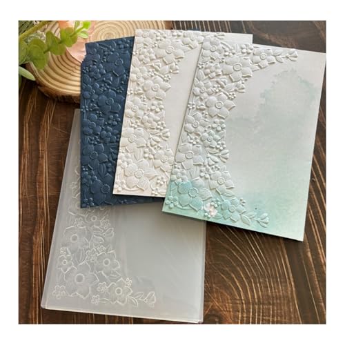 Qoiseys 3D-Blumenkranz-Raster, Kunststoff-Prägeschablone für Kartenherstellung, Prägeschablone, Papierkarten-Prägeschablone für DIY, Scrapbooking, Fotoalbum, Karten, Papierbasteln, Dekoration (01) Qoiseys 3D-Blumenkranz-Raster, Kunststoff-Prägeschablone für Kartenherstellung, Prägeschablone, Papierkarten-Prägeschablone für DIY, Scrapbooking, Fotoalbum, Karten, Papierbasteln, Dekoration (01) von Qoiseys