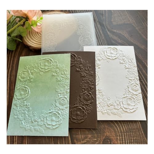 Qoiseys 3D-Blumenkranz-Raster, Kunststoff-Prägeschablonen für Kartenherstellung, Prägeschablone, Papierkarten-Prägeschablone für DIY, Scrapbooking, Fotoalbum, Karten, Papierbasteln, Dekoration (03) Qoiseys 3D-Blumenkranz-Raster, Kunststoff-Prägeschablonen für Kartenherstellung, Prägeschablone, Papierkarten-Prägeschablone für DIY, Scrapbooking, Fotoalbum, Karten, Papierbasteln, Dekoration (03) von Qoiseys