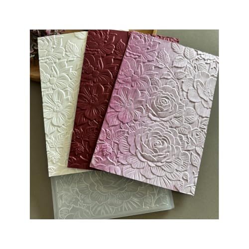 Qoiseys 3D-Pfauen-Tulpe, Löwenzahn, Blume, Kunststoff-Prägeschablone für Kartenherstellung, Vorlage, Papierkarten-Prägeschablone für DIY-Kunstwerke, Scrapbooking, Fotoalbum, Papierbasteldekoration Qoiseys 3D-Pfauen-Tulpe, Löwenzahn, Blume, Kunststoff-Prägeschablone für Kartenherstellung, Vorlage, Papierkarten-Prägeschablone für DIY-Kunstwerke, Scrapbooking, Fotoalbum, Papierbasteldekoration von Qoiseys