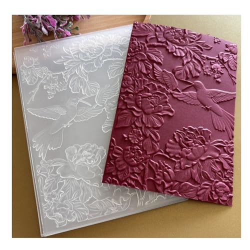 Qoiseys 3D-Pfauen-Tulpe, Löwenzahn, Blume, Kunststoff-Prägeschablone für Kartenherstellung, Vorlage, Papierkarten-Prägeschablone für DIY-Kunstwerke, Scrapbooking, Fotoalbum, Papierbasteldekoration Qoiseys 3D-Pfauen-Tulpe, Löwenzahn, Blume, Kunststoff-Prägeschablone für Kartenherstellung, Vorlage, Papierkarten-Prägeschablone für DIY-Kunstwerke, Scrapbooking, Fotoalbum, Papierbasteldekoration von Qoiseys