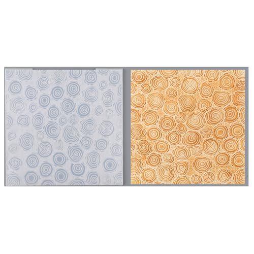Qoiseys 3D-Prägeschablone aus Kunststoff, Blätter, Blumen, zur Kartenherstellung, Prägeschablone, Papierkarte für DIY, Scrapbooking, Fotoalbum, Karten, Papierbasteln, Dekoration (03) von Qoiseys