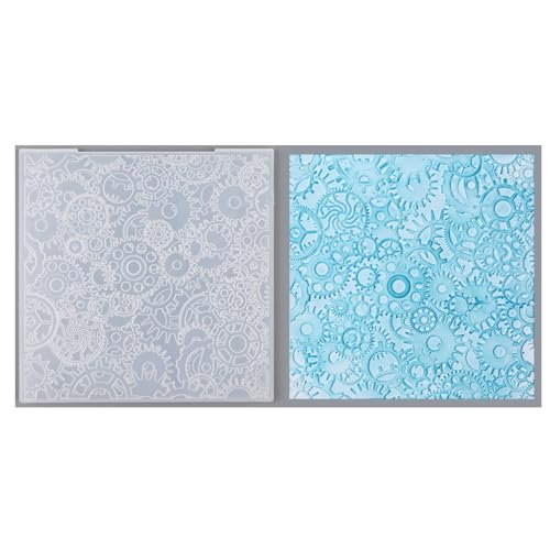 Qoiseys 3D-Prägeschablone aus Kunststoff, Blätter, Blumen, zur Kartenherstellung, Prägeschablone, Papierkarte für DIY, Scrapbooking, Fotoalbum, Karten, Papierbasteln, Dekoration (06) von Qoiseys