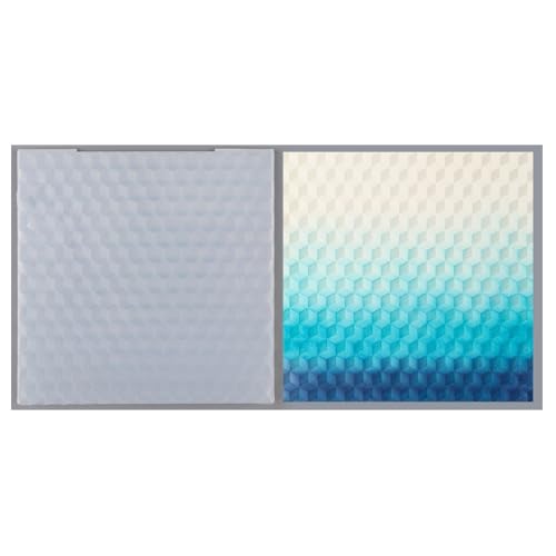 Qoiseys 3D-Prägeschablone aus Kunststoff, Blätter, Blumen, zur Kartenherstellung, Prägeschablone, Papierkarte für DIY, Scrapbooking, Fotoalbum, Karten, Papierbasteln, Dekoration (08) von Qoiseys