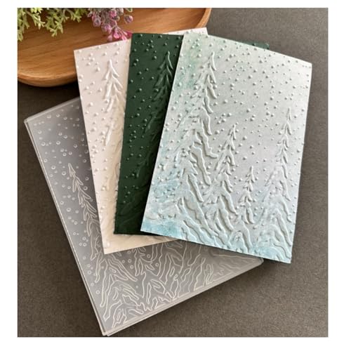 Qoiseys 3D-Prägeschablone aus Kunststoff, Motiv: Rosen, Kieferbäume, zur Kartenherstellung, Prägeschablone, Papierkarten, Prägeschablone für DIY, Scrapbooking, Fotoalbum, Karten, Papierbasteln Qoiseys 3D-Prägeschablone aus Kunststoff, Motiv: Rosen, Kieferbäume, zur Kartenherstellung, Prägeschablone, Papierkarten, Prägeschablone für DIY, Scrapbooking, Fotoalbum, Karten, Papierbasteln von Qoiseys